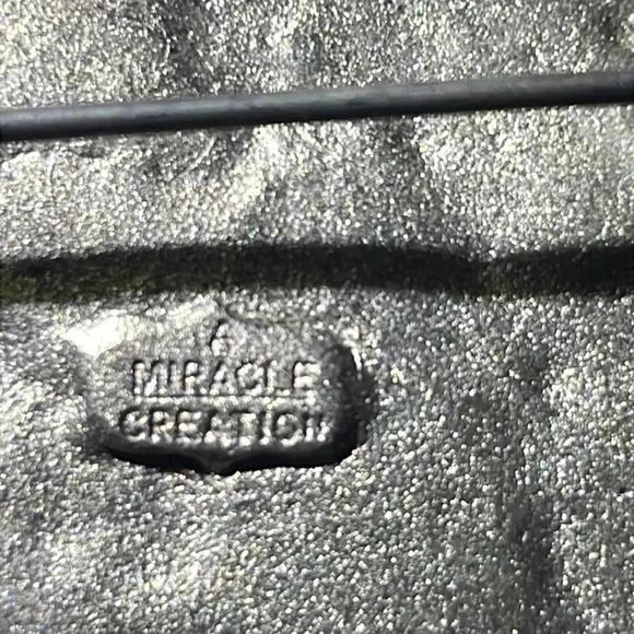 Vintage rare Miracle midenhall plate brooch - Picture 4 of 4